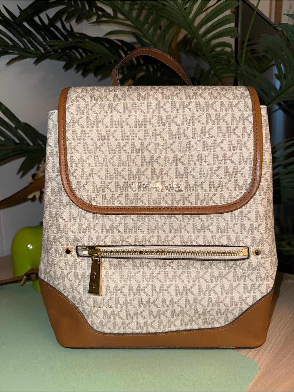 Michael Kors Medium Logo Backpack